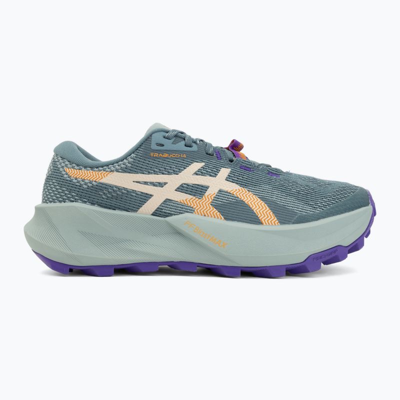 Încălțăminte de alergare pentru femei ASICS Trabuco 14 foggy teal/radiant amethyst 2