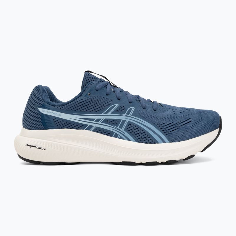 Încălțăminte de alergare pentru bărbați ASICS Gel-Contend 10 grand shark/calm indigo 2