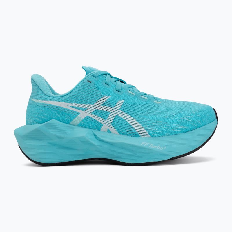 Încălțăminte de alergare pentru femei ASICS Novablast 6 energy aqua/white 2