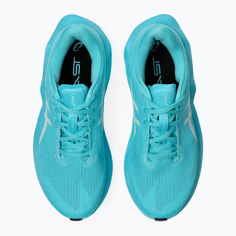 Încălțăminte de alergare pentru femei ASICS Novablast 6 energy aqua/white 6