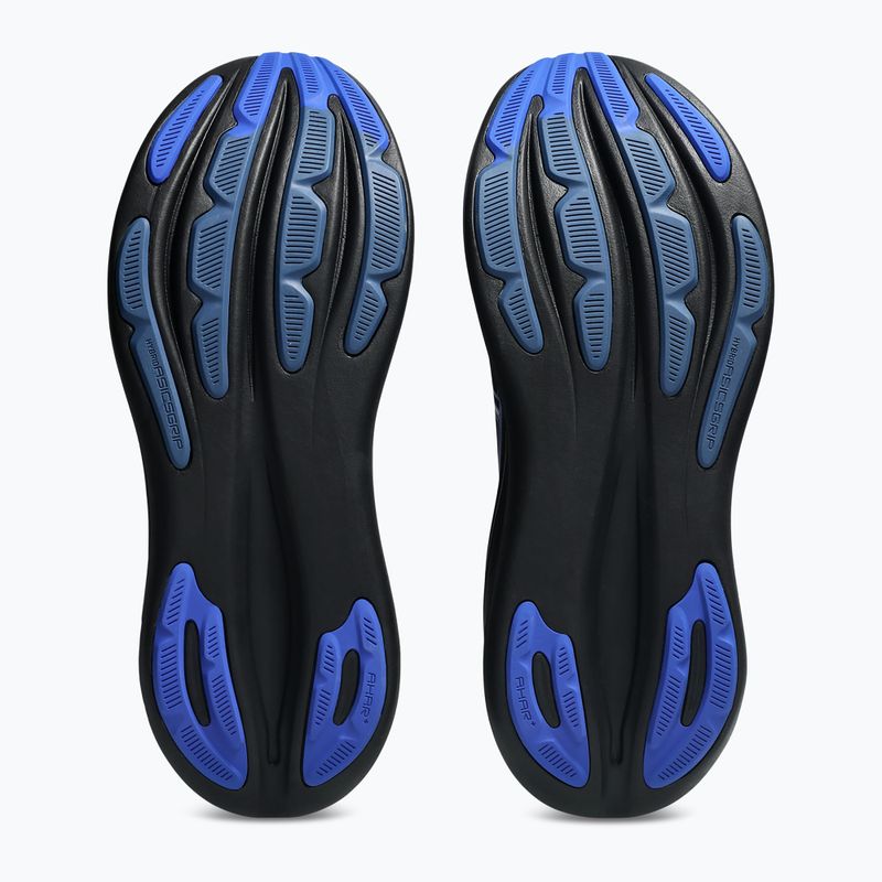 Încălțăminte de alergare pentru bărbați ASICS Gel-Nimbus 28 black/neon blue 4