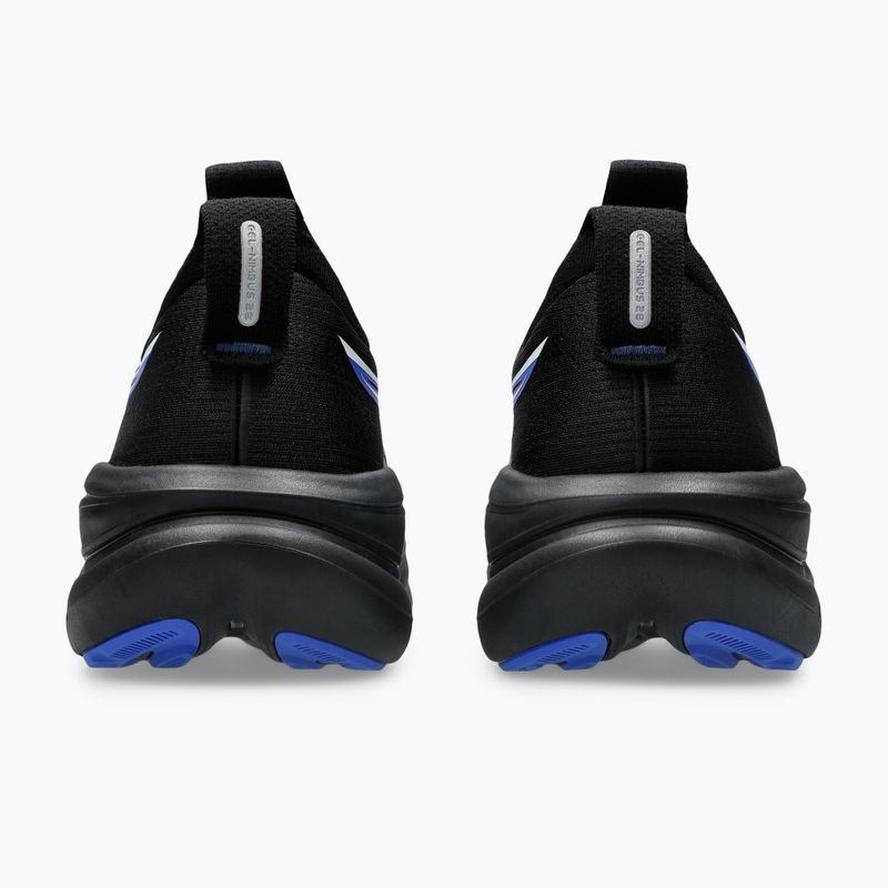 Încălțăminte de alergare pentru bărbați ASICS Gel-Nimbus 28 black/neon blue 6