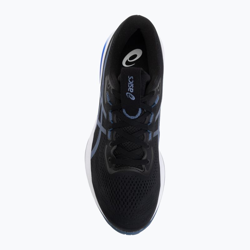 Încălțăminte de alergare pentru bărbați ASICS Gel-Cumulus 28 black/neon blue 5