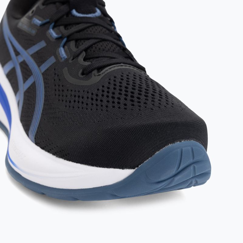 Încălțăminte de alergare pentru bărbați ASICS Gel-Cumulus 28 black/neon blue 7