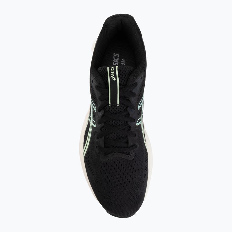 Încălțăminte de alergare pentru bărbați ASICS Gel-Contend 10 black/illuminate yellow 5