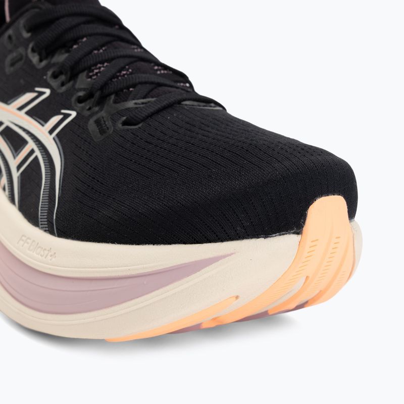 Încălțăminte de alergare pentru femei ASICS Gel-Nimbus 28 black/taro purple 7