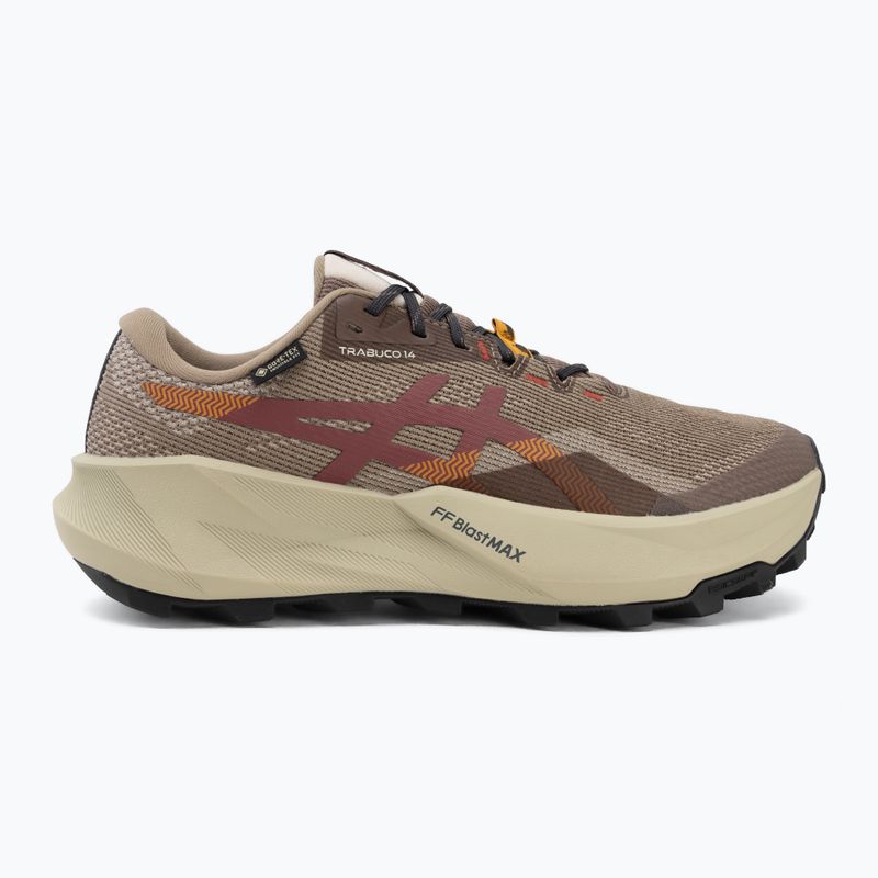 Încălțăminte de alergare pentru bărbați Asics Trabuco 14 Gtx taupe grey/oatmeal 2