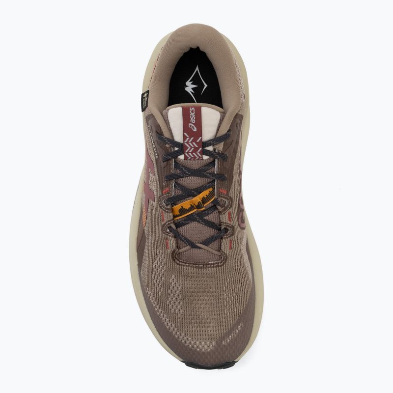 Încălțăminte de alergare pentru bărbați Asics Trabuco 14 Gtx taupe grey/oatmeal 5