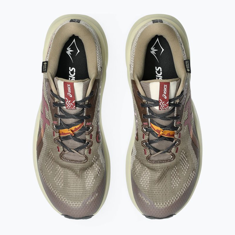 Încălțăminte de alergare pentru bărbați Asics Trabuco 14 Gtx taupe grey/oatmeal 5