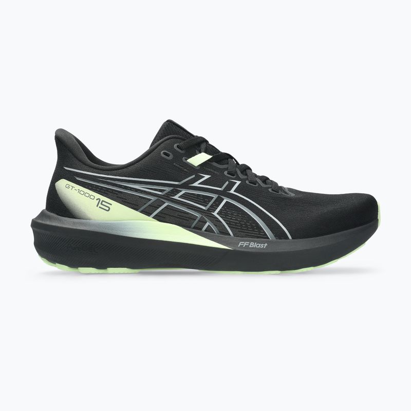 Încălțăminte de alergare pentru bărbați ASICS GT-1000 15 black/illuminate yellow 2