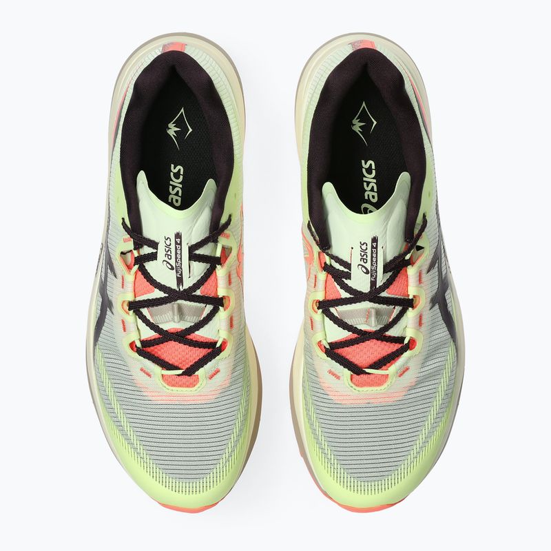 Încălțăminte de alergare Asics Fujispeed 4 illuminate yellow/dark aubergine 4