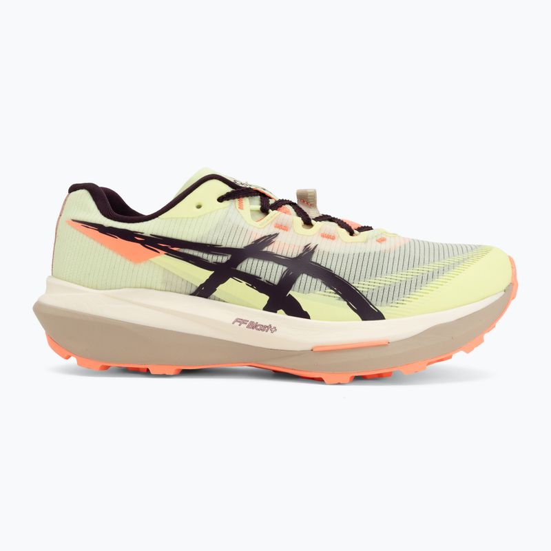 Încălțăminte de alergare Asics Fujispeed 4 illuminate yellow/dark aubergine 2
