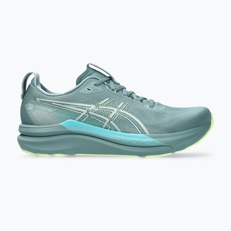 Încălțăminte de alergare pentru bărbați ASICS Gel-Kayano 33 foggy teal/illuminate yellow 2