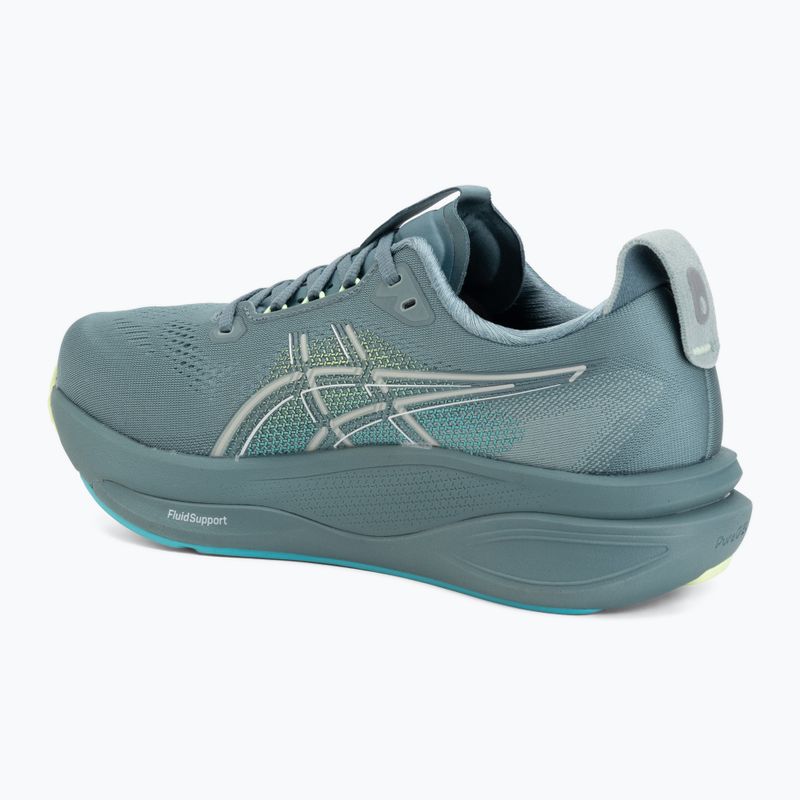 Încălțăminte de alergare pentru bărbați ASICS Gel-Kayano 33 foggy teal/illuminate yellow 3