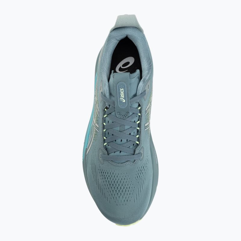 Încălțăminte de alergare pentru bărbați ASICS Gel-Kayano 33 foggy teal/illuminate yellow 5