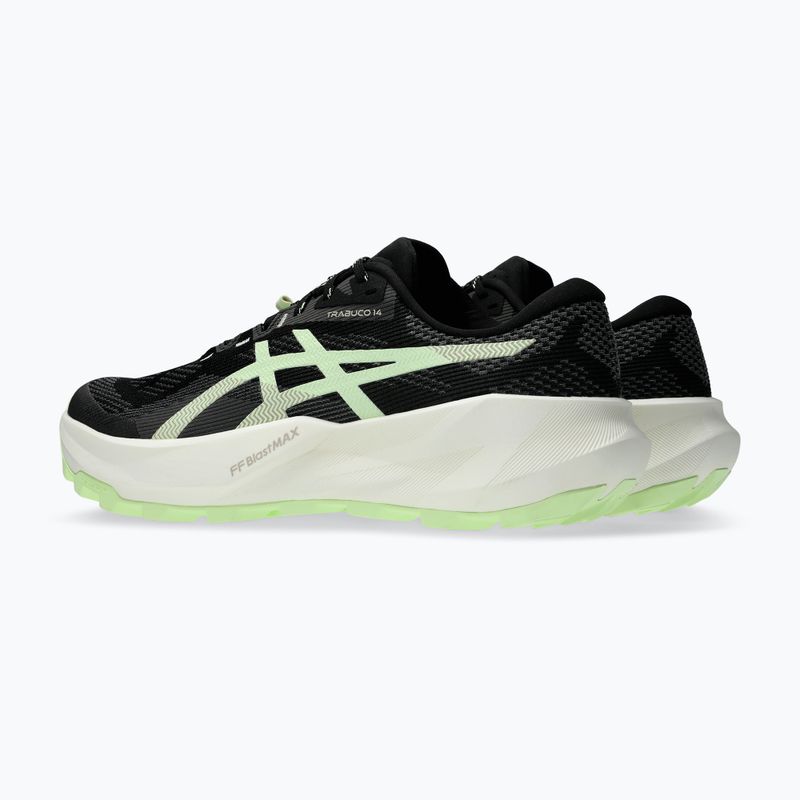 Încălțăminte de alergare pentru bărbați Asics Trabuco 14 black/illuminate yellow 3