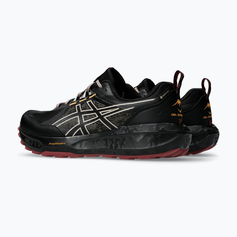 Încălțăminte de alergare pentru bărbați Asics Gel-Sonoma 8 Gtx Black/Brisket Red 3