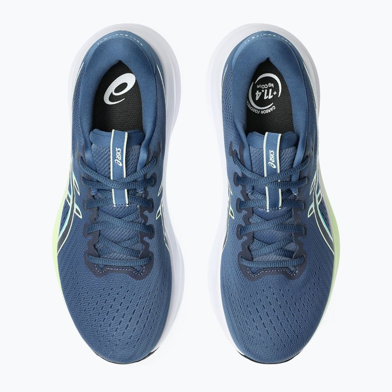 Încălțăminte de alergare pentru bărbați ASICS Gel-Excite 11 grand shark/illuminate yellow 5
