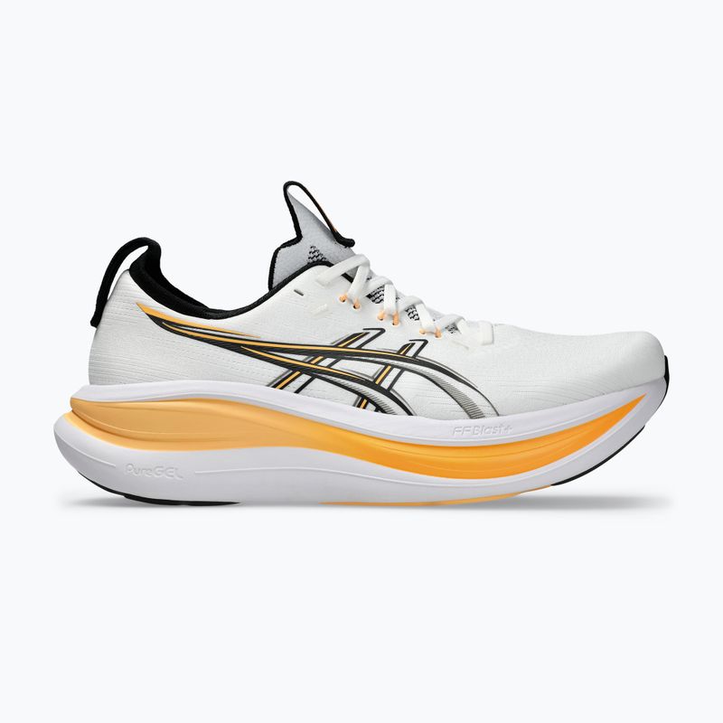 Încălțăminte de alergare pentru bărbați ASICS Gel-Nimbus 28 white/stadium orange 2