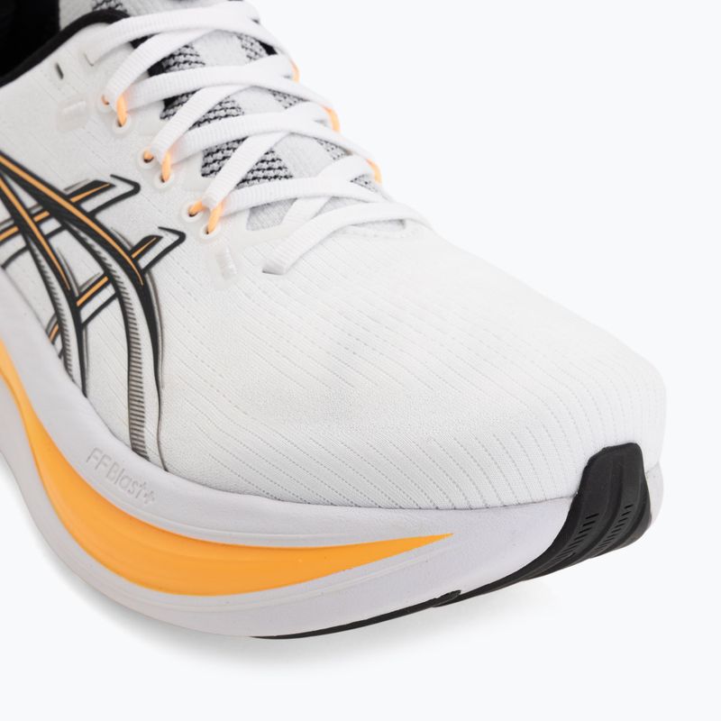 Încălțăminte de alergare pentru bărbați ASICS Gel-Nimbus 28 white/stadium orange 7