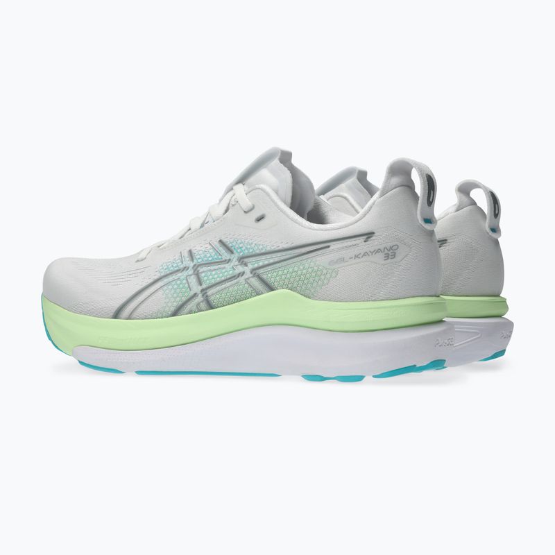 Încălțăminte de alergare pentru bărbați ASICS Gel-Kayano 33 white/energy aqua 3