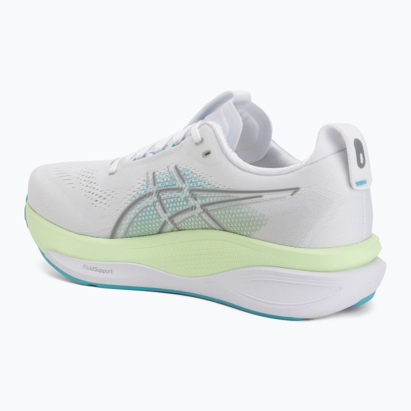 Încălțăminte de alergare pentru bărbați ASICS Gel-Kayano 33 white/energy aqua 3