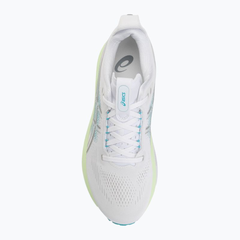 Încălțăminte de alergare pentru bărbați ASICS Gel-Kayano 33 white/energy aqua 5
