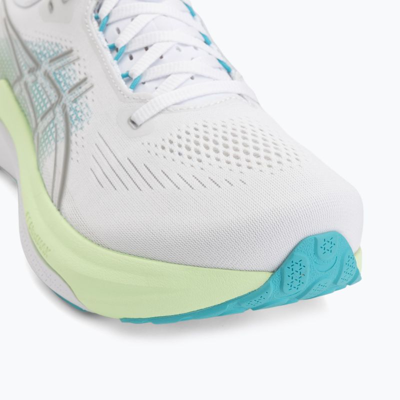 Încălțăminte de alergare pentru bărbați ASICS Gel-Kayano 33 white/energy aqua 7