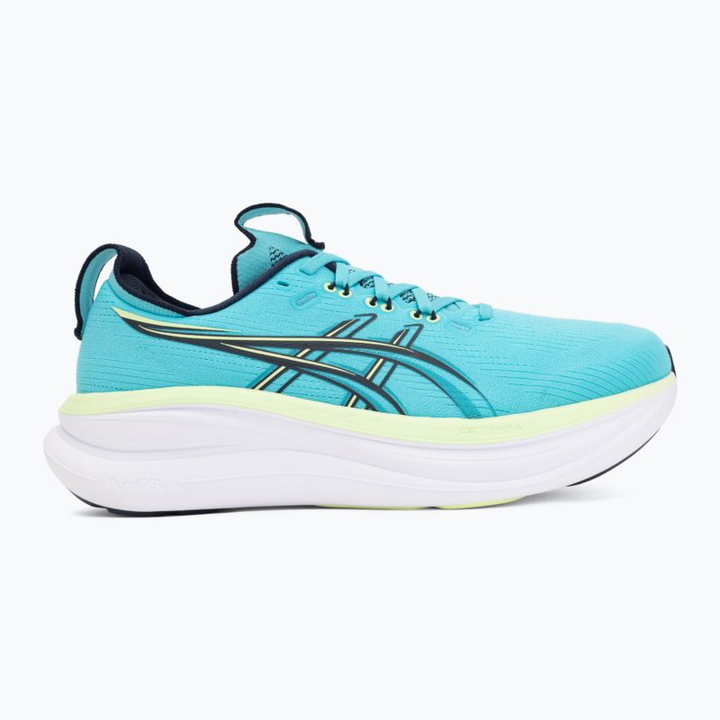 Încălțăminte de alergare pentru bărbați ASICS Gel-Nimbus 28 energy aqua/midnight 2