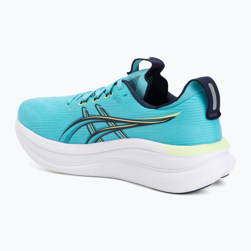 Încălțăminte de alergare pentru bărbați ASICS Gel-Nimbus 28 energy aqua/midnight 3
