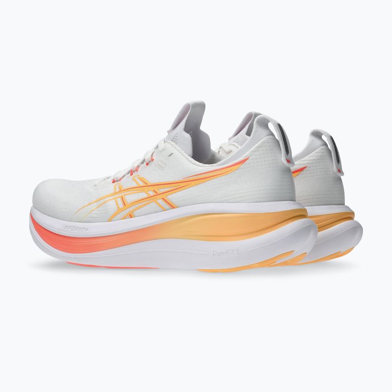 Încălțăminte de alergare pentru femei ASICS Gel-Nimbus 28 white/sun coral 3
