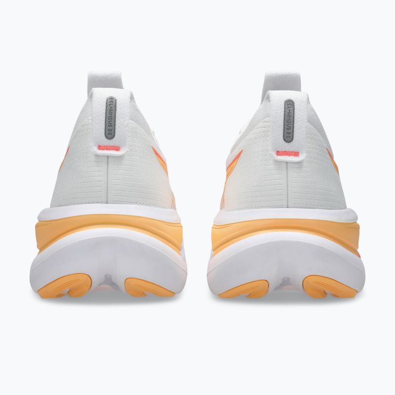 Încălțăminte de alergare pentru femei ASICS Gel-Nimbus 28 white/sun coral 6