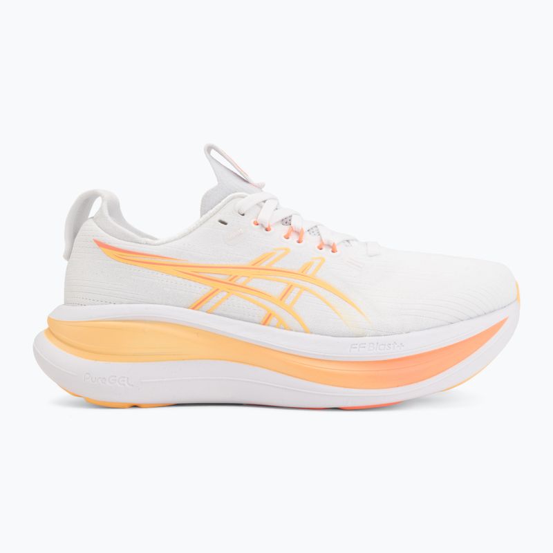 Încălțăminte de alergare pentru femei ASICS Gel-Nimbus 28 white/sun coral 2