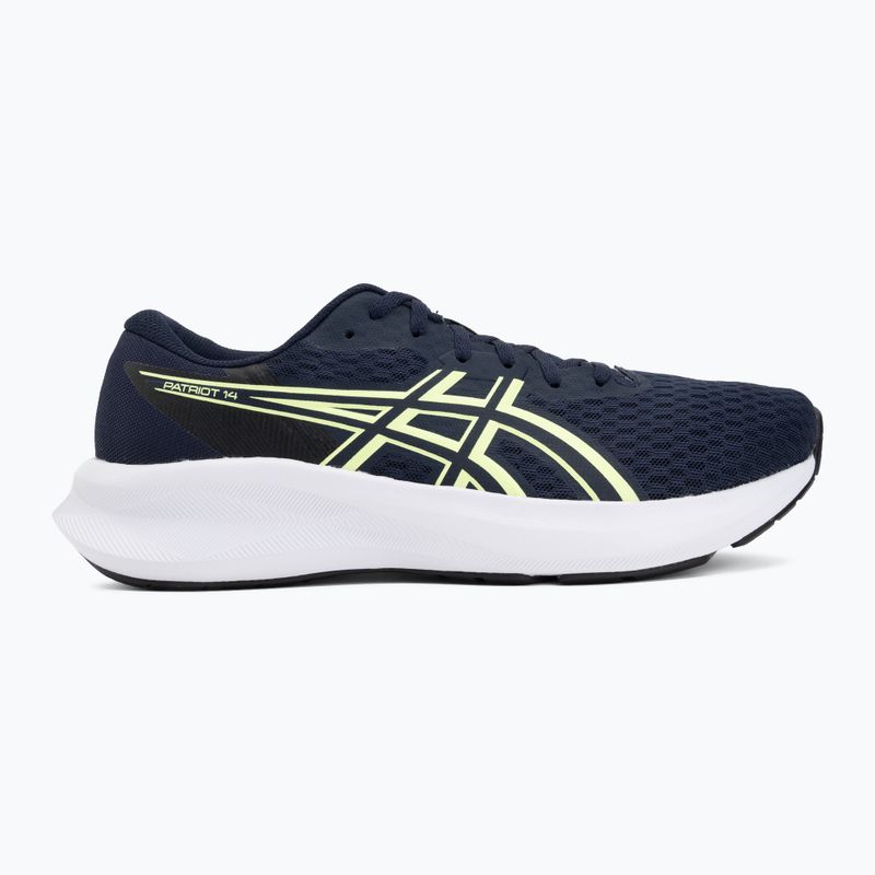 Încălțăminte de alergare pentru bărbați ASICS Patriot 14 midnight/illuminate yellow 2