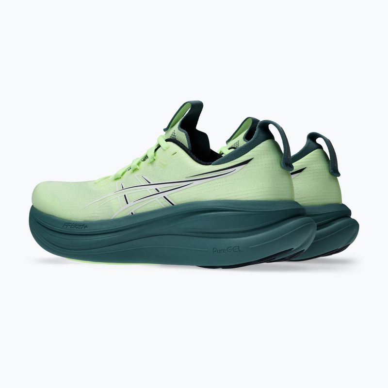 Încălțăminte de alergare pentru bărbați ASICS Gel-Nimbus 28 illuminate yellow/foggy teal 3