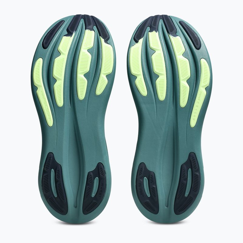 Încălțăminte de alergare pentru bărbați ASICS Gel-Nimbus 28 illuminate yellow/foggy teal 4