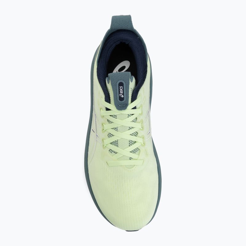 Încălțăminte de alergare pentru bărbați ASICS Gel-Nimbus 28 illuminate yellow/foggy teal 5