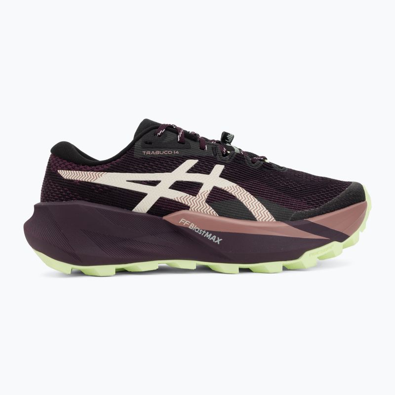 Încălțăminte de alergare pentru femei ASICS Trabuco 14 black/dark aubergine 2