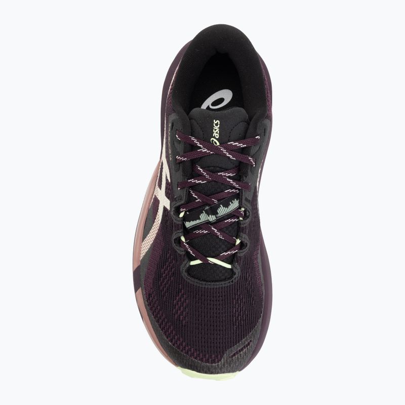 Încălțăminte de alergare pentru femei ASICS Trabuco 14 black/dark aubergine 5
