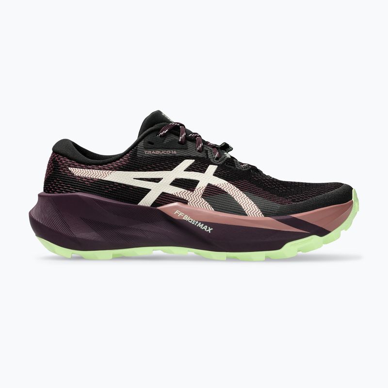 Încălțăminte de alergare pentru femei ASICS Trabuco 14 black/dark aubergine 2