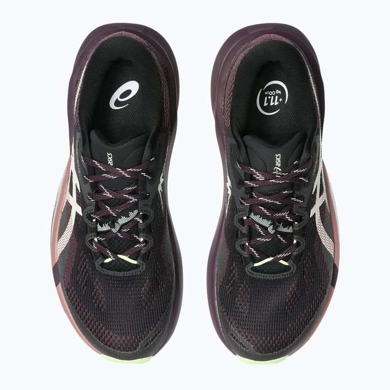 Încălțăminte de alergare pentru femei ASICS Trabuco 14 black/dark aubergine 6