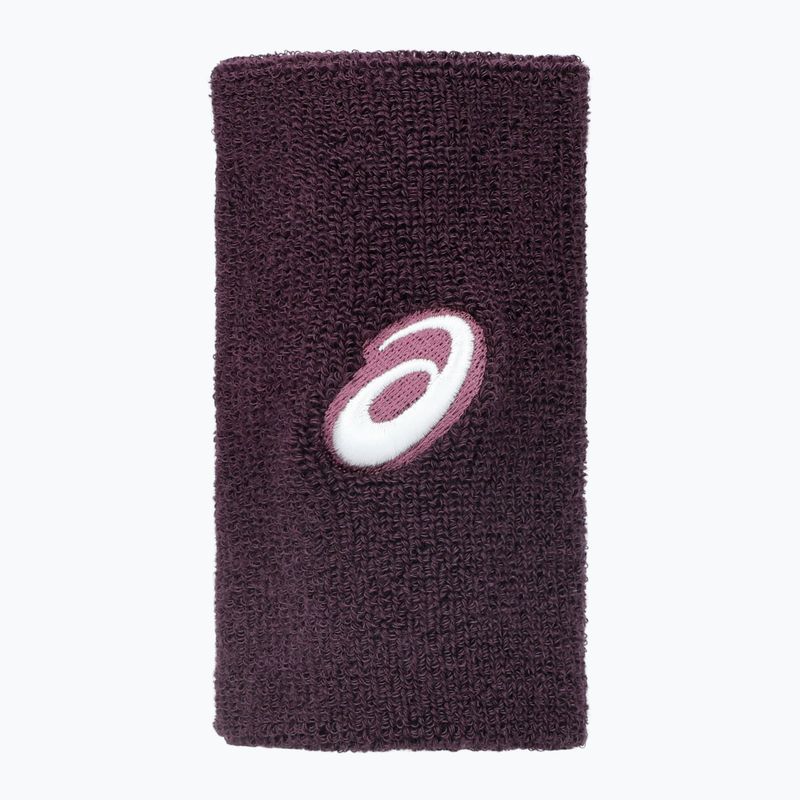 Benzi de încheieturi ASICS Wrist Band Long 2 pcs. dark aubergine