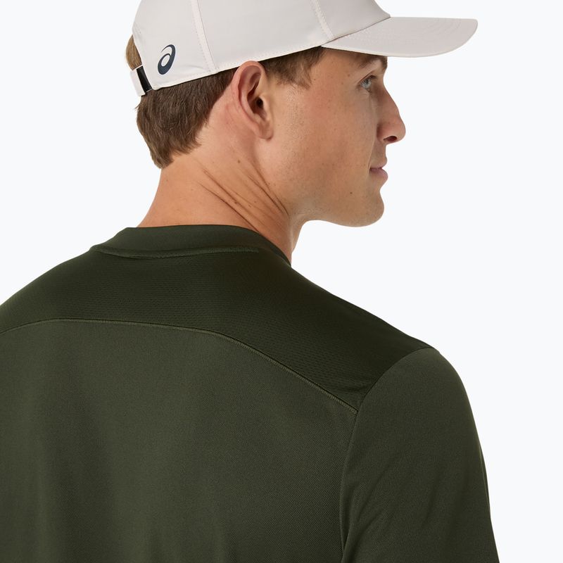 Tricou de tenis pentru bărbați ASICS Court Top vintage khaki 6