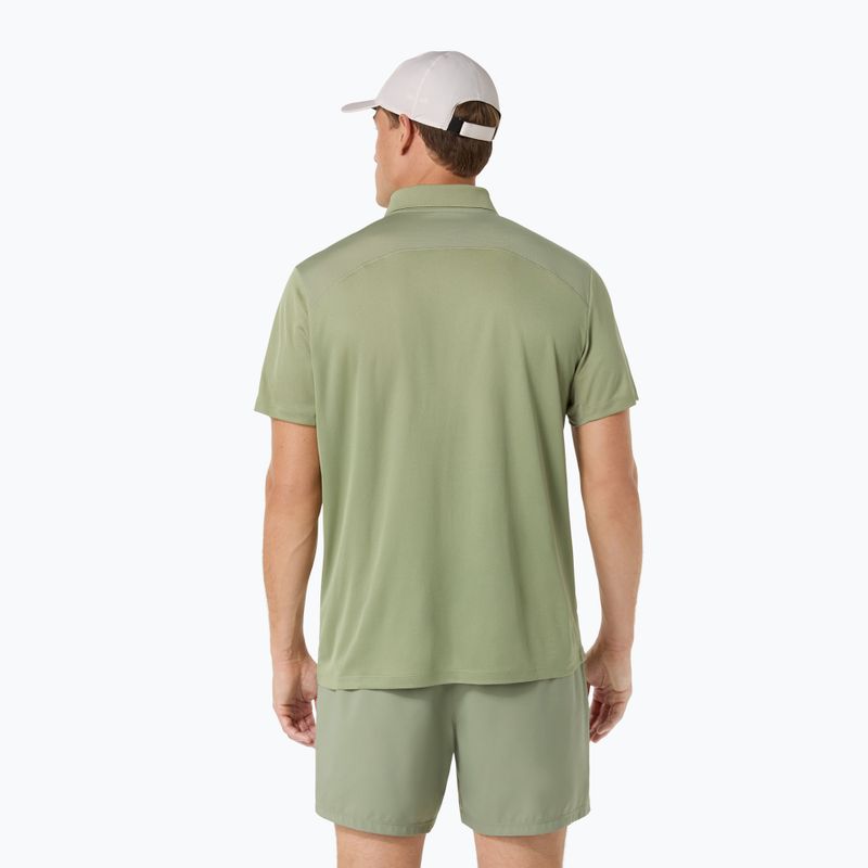 Tricou polo pentru bărbați ASICS Court Polo khaki green 3
