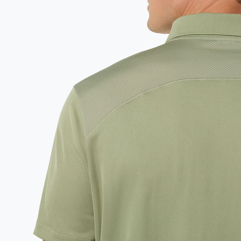 Tricou polo pentru bărbați ASICS Court Polo khaki green 6
