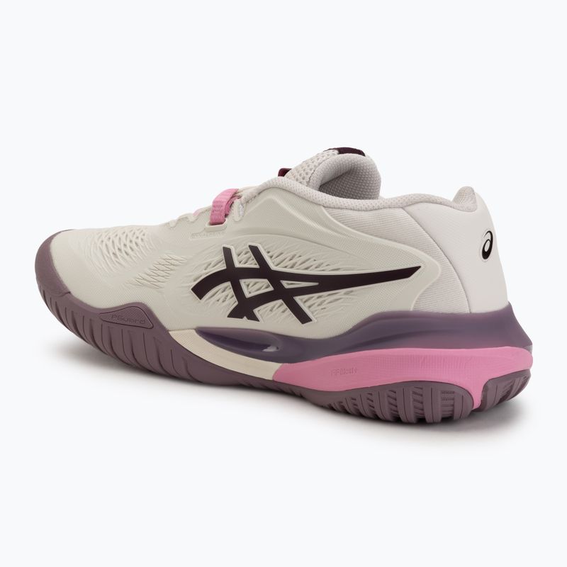 Încălțăminte de tenis pentru femei ASICS Gel-Resolution X soft oat/dark aubergine 3