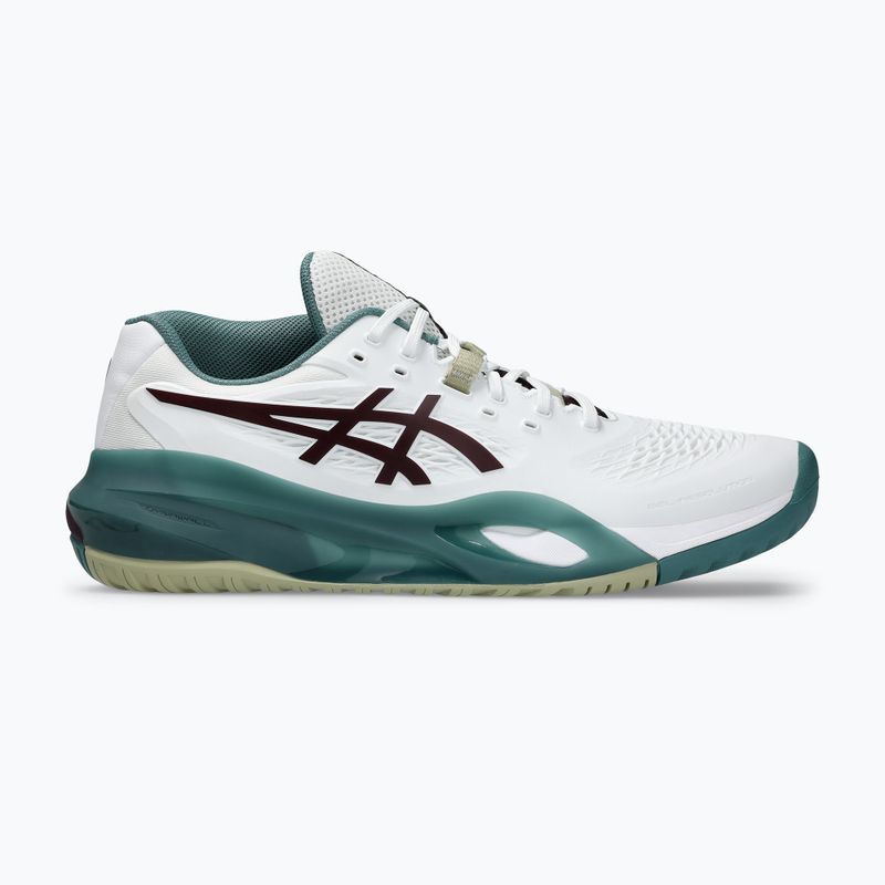 Încălțăminte de tenis pentru bărbați ASICS Gel-Resolution X white/dark aubergine