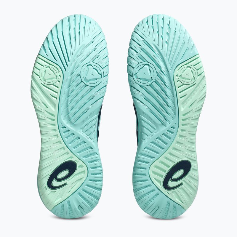 Încălțăminte de tenis pentru bărbați ASICS Gel-Resolution X night sky/illuminate mint 3