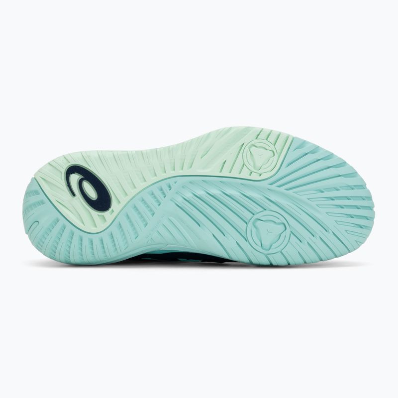 Încălțăminte de tenis pentru bărbați ASICS Gel-Resolution X night sky/illuminate mint 4