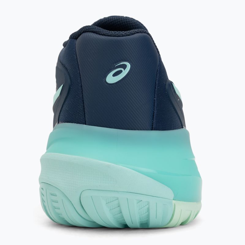 Încălțăminte de tenis pentru bărbați ASICS Gel-Resolution X night sky/illuminate mint 6